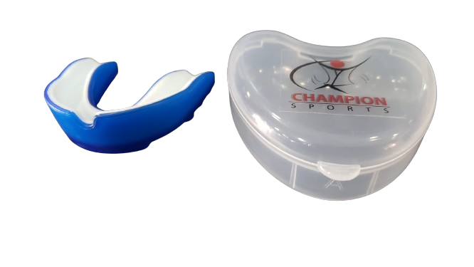 Bucal Champion bicolores adulto AZUL