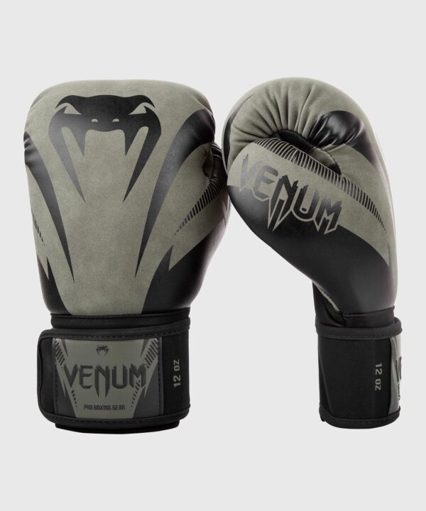 GUANTES BOX VENUM IMPACT COLOR VERDE_NEGRO
