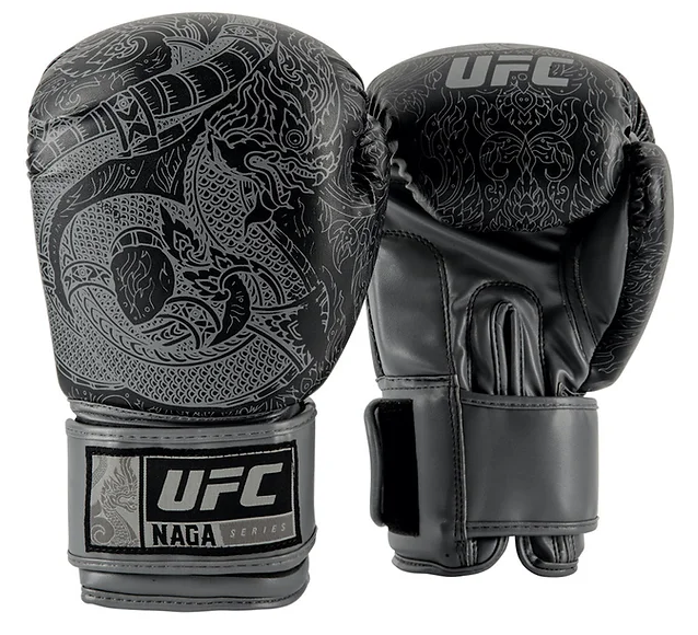 Guantes ufc box naga training gis-negro