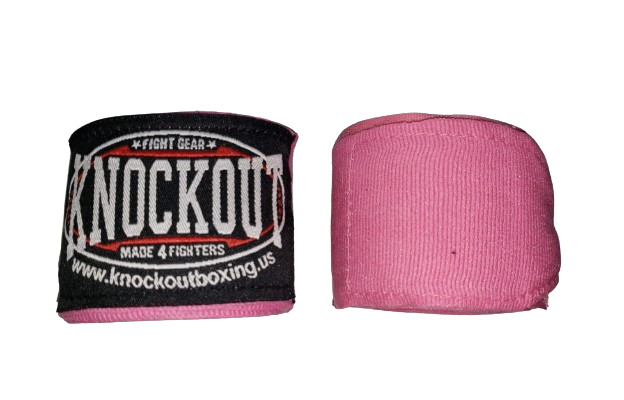 Vendas Knockout 4-5 Rosado